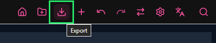 Sublandia editor Export subtitles